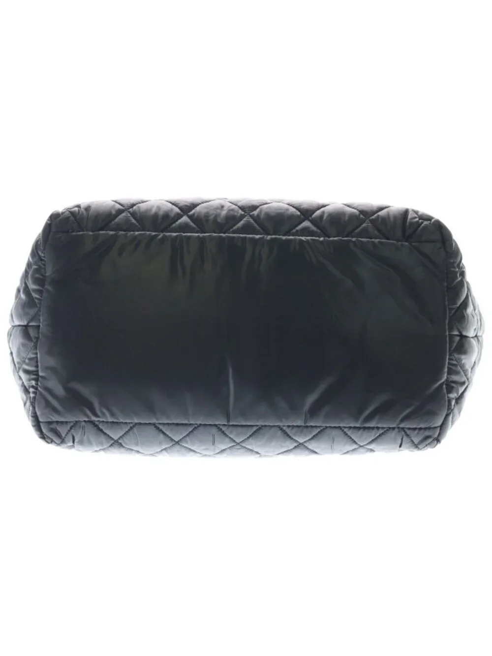 Chanel Coco Cocoon Tote PM Handbag Black